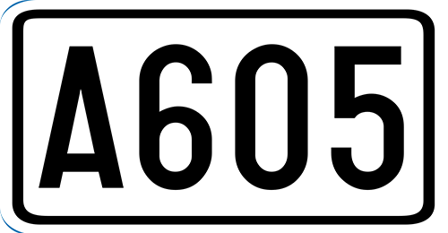 BELGIUM A605 AUTÓPÁLYA